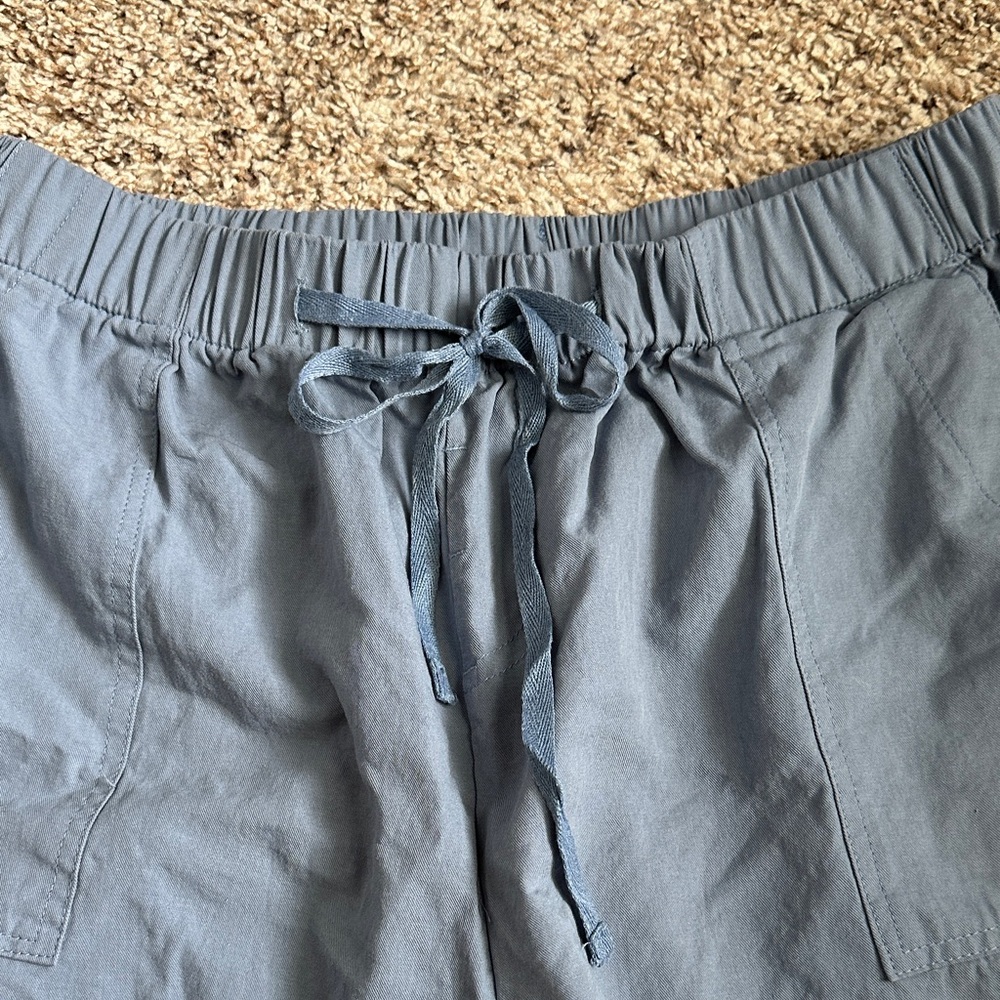 WOMENS DRAWSTRING HIGHWAISTED SHORTS - Picture 2 of 10